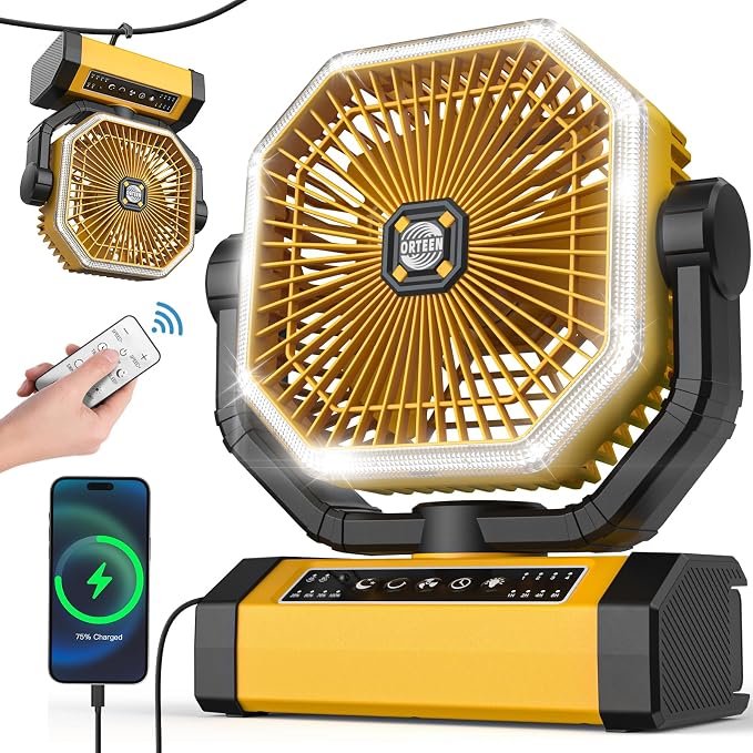 Battery Powered Fan by Orteen