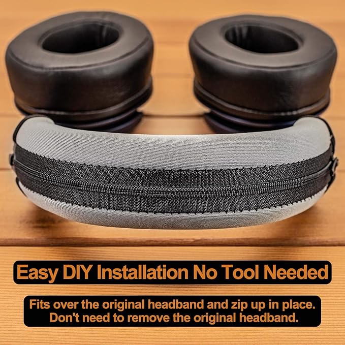 Replacement Headband Cover Compatible ATH M50X M50 M40X M40 M30X M20X Headphones - Image 4