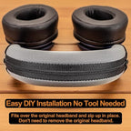 Replacement Headband Cover Compatible ATH M50X M50 M40X M40 M30X M20X Headphones - Image 4