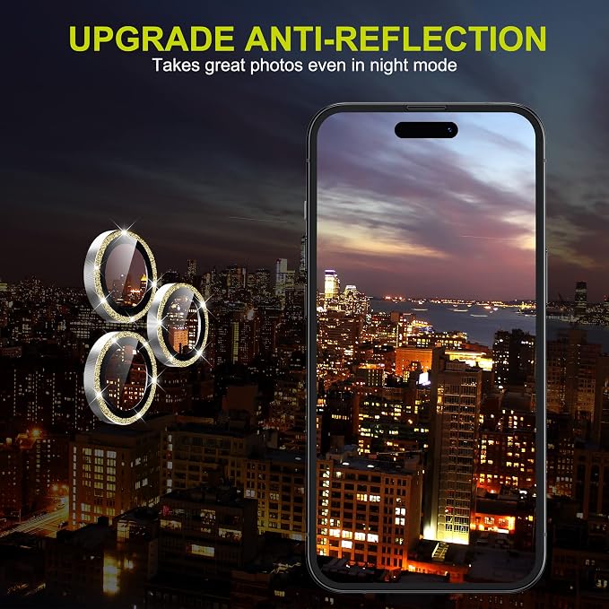 WSKEN for iPhone 14 Pro/iPhone 14 Pro Max Camera Lens Protector, HD Tempered - Image 6