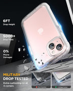 Miracase Glass Series Designed for iPhone 15 Plus Case 6.7', Full-Body Military - Image 3