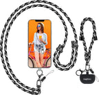 Universal Phone Lanyard with Wrist Strap, Adjustable Crossbody Cell Phone by KAPTRON