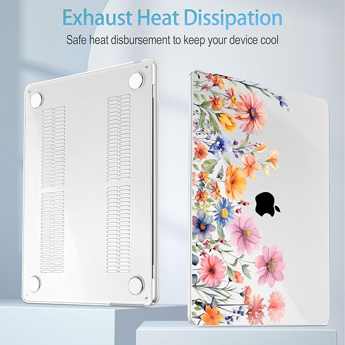 Mektron for 2025 M4 MacBook Air 13.6 Inch A3240 Case Fits 2023 A2681 M2 2024 - Image 4