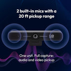 Smart 4K Compact Video Conference Camera – Ultra HD 120° Wide Lens, AI - Image 6