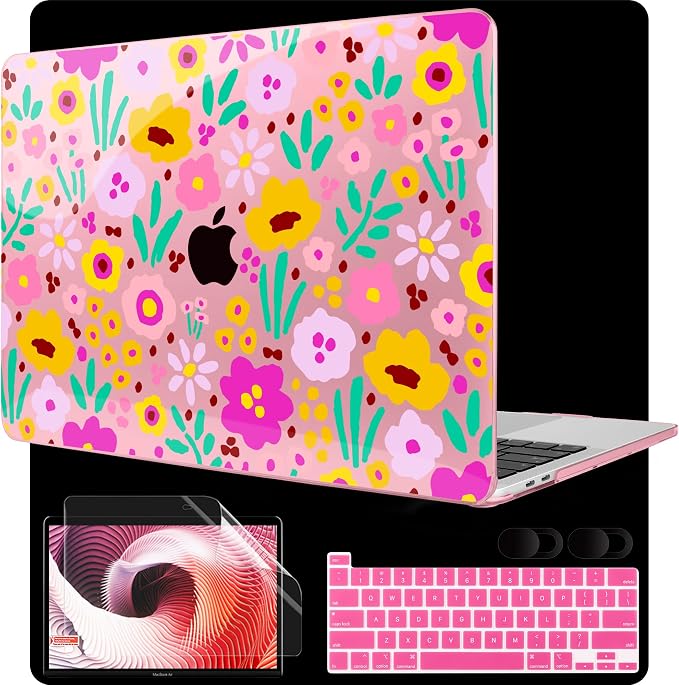 MEEgoodo Case for MacBook Pro 13 inch Case 2022 2021 2020 New A2338 M2/M1 A2251 by MEEgoodo