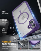 Miracase Magnetic for iPhone 16 Plus Case Full-Body Phone - Image 5