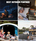 GRECELL 500W Portable Power Station 444Wh Solar Generator - Image 8