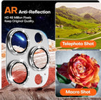 Camera Lens Protector for iPhone 16 Pro Max/16 Pro/15 Pro Max/15 Pro/14 Pro - Image 4