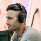 ZIHNIC Active Noise Cancelling Headphones, 40H Playtime Wireless Bluetooth - Image 2