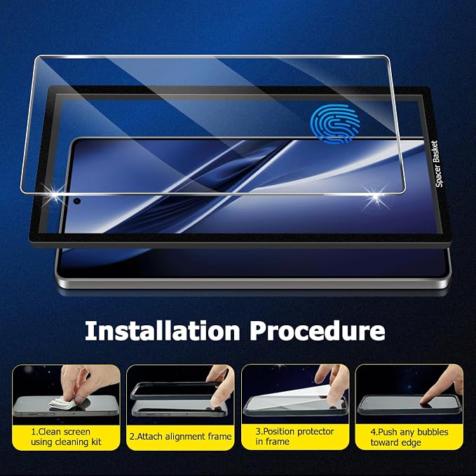 Screen Protector For Galaxy S25 Ultra Fingerprint unlock - Image 2