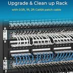 Rapink Patch Cables Cat6/ Cat6a 10ft Slim, Cat6a Ethernet Patch Cable 10G - Image 6