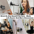 Shower Mirror Phone Holder, Suction Cup Mirror Phone Mount - Image 3