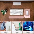 MOSISO Wrist Rest Support for Mouse Pad&Keyboard Set, Rectangular Ergonomic - Image 6