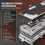 YUNZII B75 PRO Wireless Mechanical Keyboard, 75% Layout - Image 4