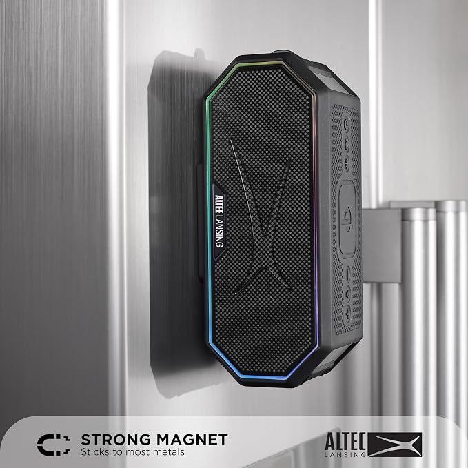 Altec Lansing Loud Portable Speakers Bluetooth Wireless Waterproof - Image 3