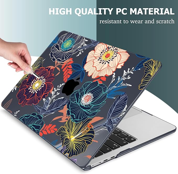 Mektron for 2025 M4 MacBook Air 13.6 Inch A3240 Case Fits 2023 A2681 M2 2024 - Image 7