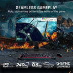 ViewSonic XG2431 24 Inch 1080p Gaming Monitor - Image 2