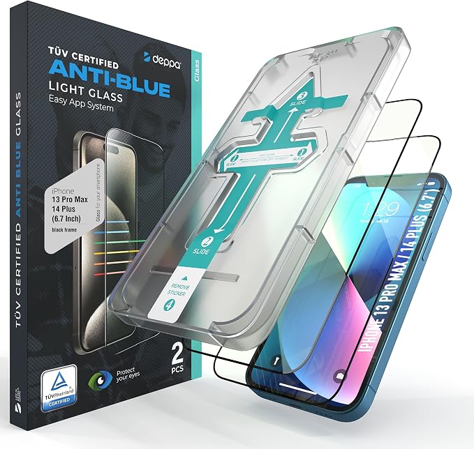 Deppa |2 Pack| Anti-Blue Light Screen Protector by Deppa