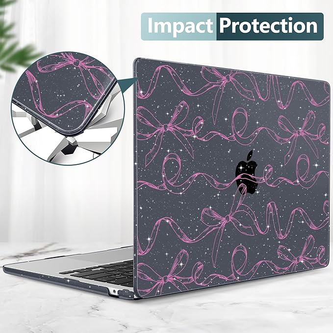TWOLSKOO Compatible with M4 MacBook Air 13.6 inch Case 2025-2022 Release M4 - Image 6