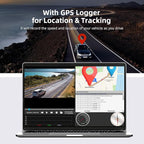 4 Channel Mirror Dash Cam, 360 Dash Camera FHD 1080P Front and Rear 12'' Full - Image 5