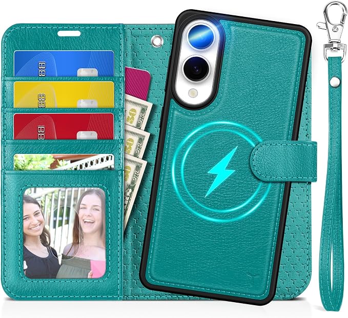 TUCCH Case for Galaxy S25 Edge, Detachable Wallet by TUCCH