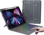 Nillkin iPad Air 13 inch Case Keyboard, Slide Camera Cover, iPad Pro 12.9 by Nillkin