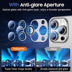 UniqueMe for 3 Pack iPhone 15 Pro/iPhone 15 Pro Max Camera Lens Protector - Image 4