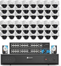 4COVR PoE 64 Channel Security Camera System, Human Vehicle Detection, 8MP NVR by 4COVR