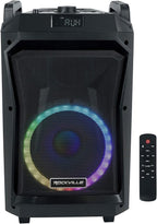 Rockville ROCKNGO 800 10" Portable Bluetooth Speaker, LED Lights, Mic Priority - Image 2