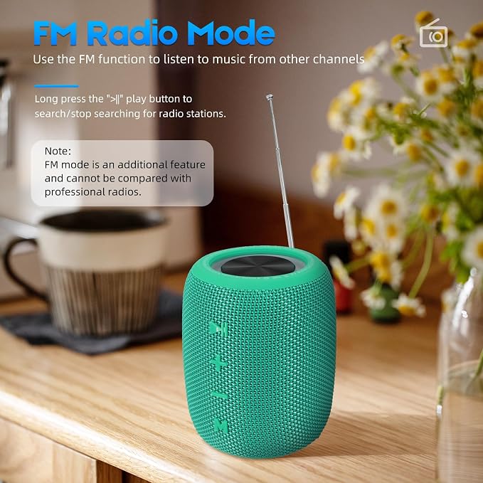 Portable Bluetooth Speaker, BT5.3 Wireless Speaker 20W Bass Diaphragms - Image 5