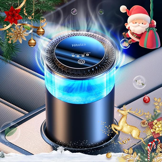 Smart Car Air Fresheners, Ambient Light & Mist, Auto On/Off, Adjustable by hitolza