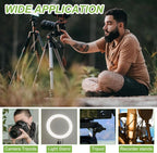 PATIKIL 1/4" Female to 3/8" Male Convert Screws Adapter - Image 7