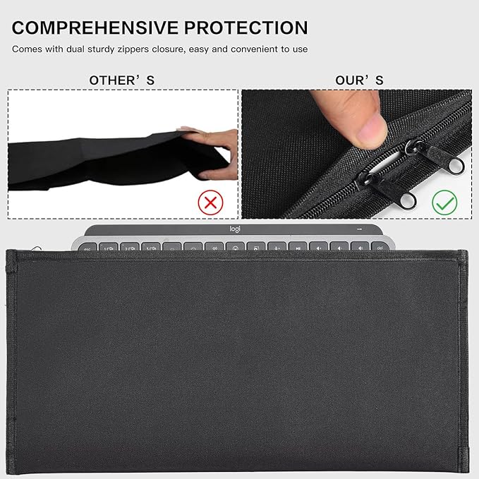 Computer Keyboard Dust Cover Sleeve Bag - Image 5