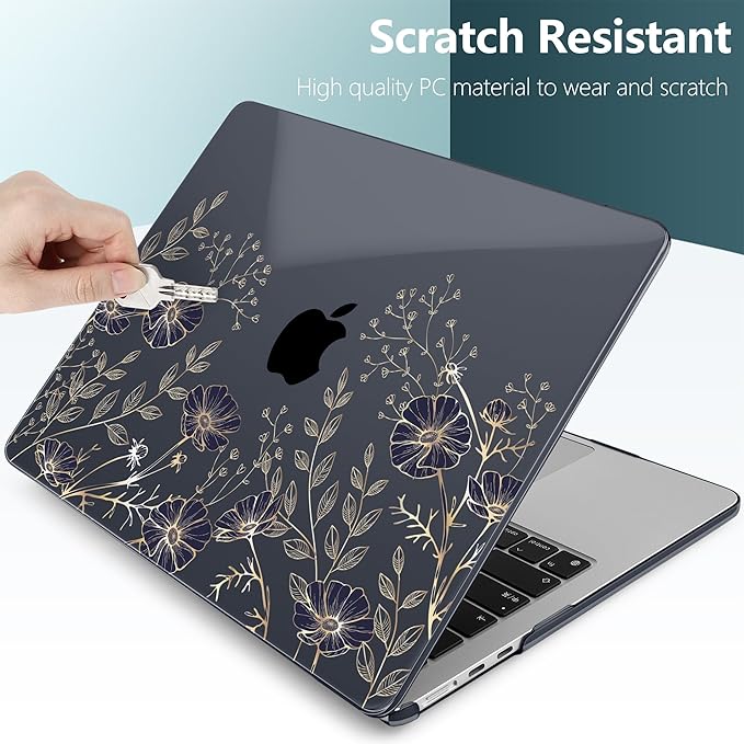 TWOLSKOO Compatible with M4 MacBook Air 13.6 inch Case 2025-2022 Release M4 - Image 4