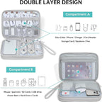 CILLA Electronics Organizer Travel, Travel Cord Organizer Case, Compact - Image 3