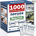 1000 Count Lens Wipes for Eyeglasses – Pre-Moistened, Individually Wrapped by Unknown