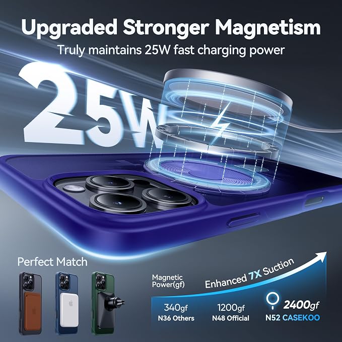 CASEKOO Designed for iPhone 16 Pro Max Case - Image 2