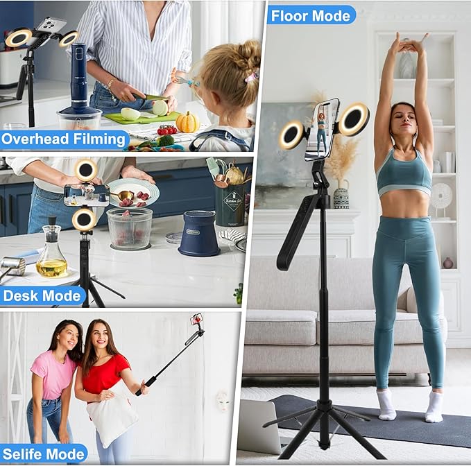 70.9" Auto Face Tracking Tripod 360° Rotation - Image 4