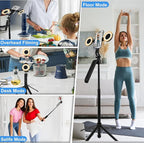 70.9" Auto Face Tracking Tripod 360° Rotation - Image 4