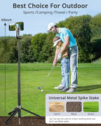 Magnetic Tripod for iPhone, Extendable Cell Phone Stand for Recording Travel - Image 3