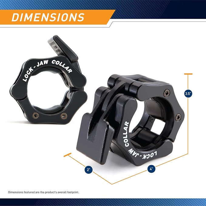 Steelbody Olympic Barbell Lock Jaw Collars - Image 2