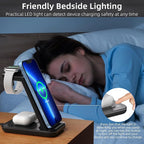 Wireless Charging Station, 3 in 1 Fast Wireless Charger - Image 7