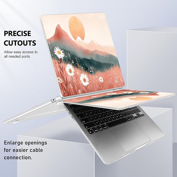 Case for MacBook Air 15 Inch 2025 2024 2023 Release M4 A3241 M3 A3114 M2 A2941 - Image 8