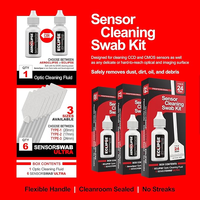 Sensor Cleaning Swab Kit - Image 2