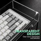 Cabilock Keyboard Cover Transparent Case- Proof: Monitor Storage Protector: - Image 7