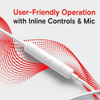 Symphonized Wired Earbuds with Microphone 3.5mm — Noise Isolating Headphones - Image 6