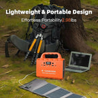 KINGBOSS 100W Portable Power Station, 96Wh LiFePO4 Battery Small Generator - Image 7
