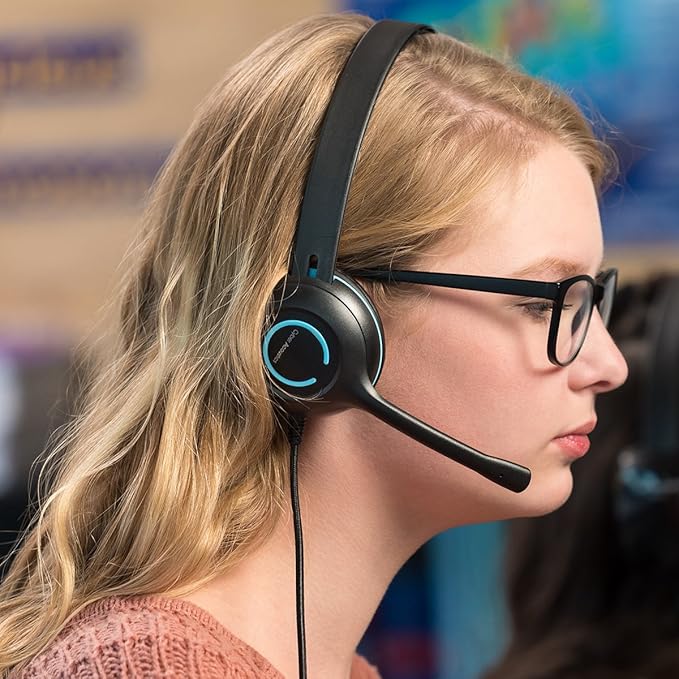 Cyber Acoustics USB Stereo Headset – Durable, and Clear Communication in - Image 7
