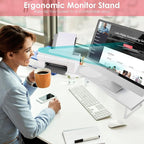 Across-Star Dual-Monitor Stand for Desk - Image 5