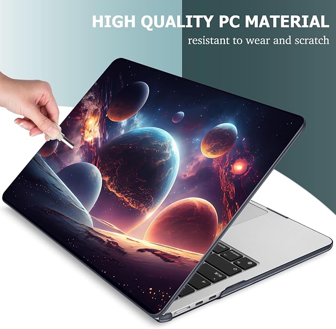 Mektron for 2025 M4 MacBook Air 13.6 Inch A3240 Case Fits 2023 A2681 M2 2024 - Image 7